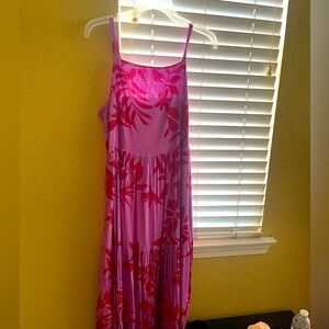 Old navy floral print maxi